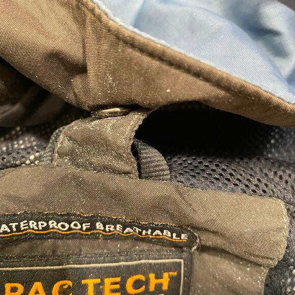 Pacific Trail PAC TECH Performance Blue Jacket Size LARGE Windbreaker Hiking - Picture 12 of 14